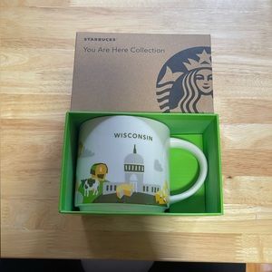 Starbucks WISCONSIN You Are Here Collectible Mug